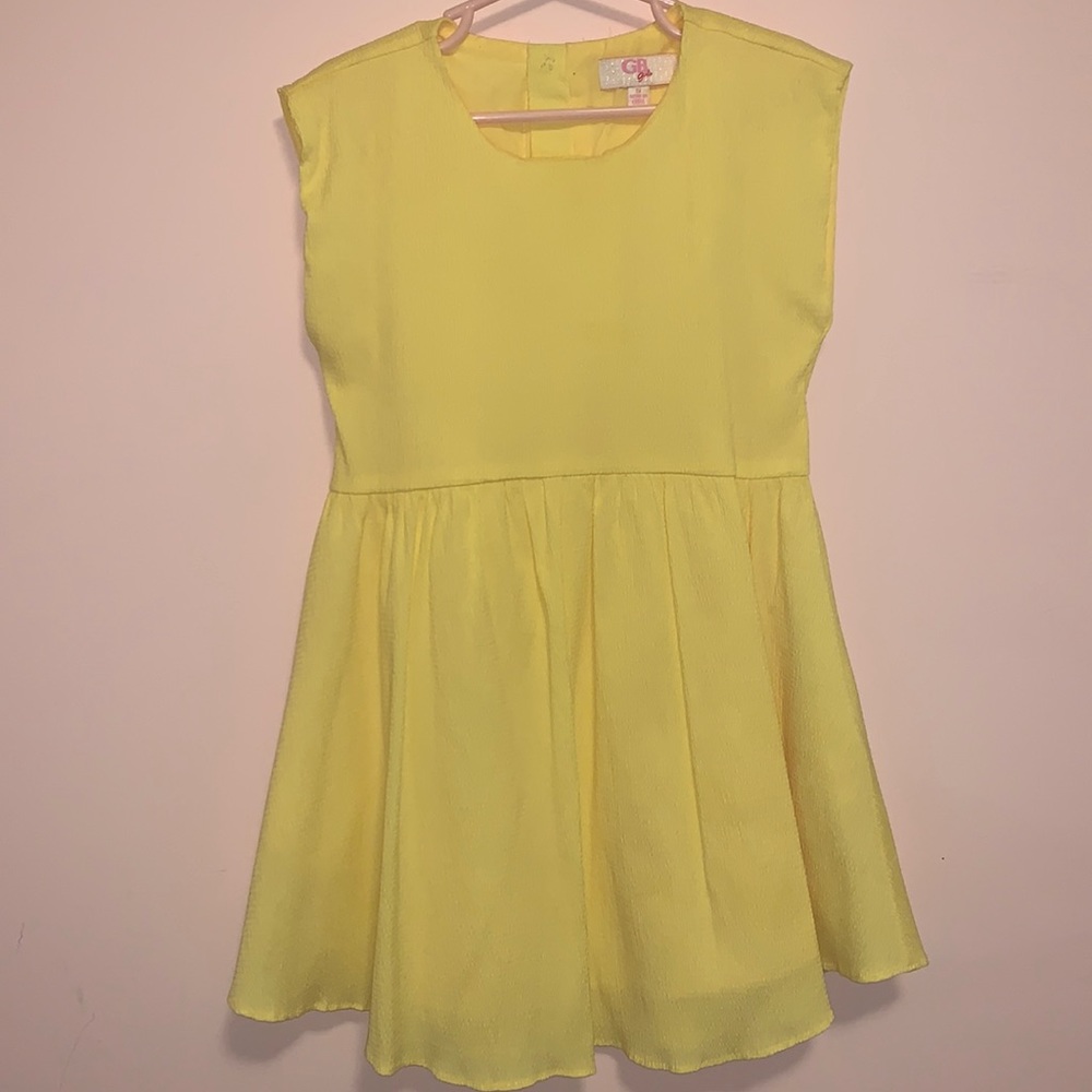 GB girls yellow dress